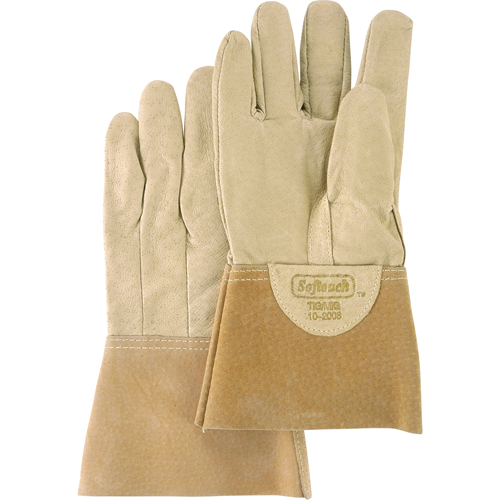 Gants de soudage Softouch, Cuir de porc refendu, Taille Grand Auto-Cam
