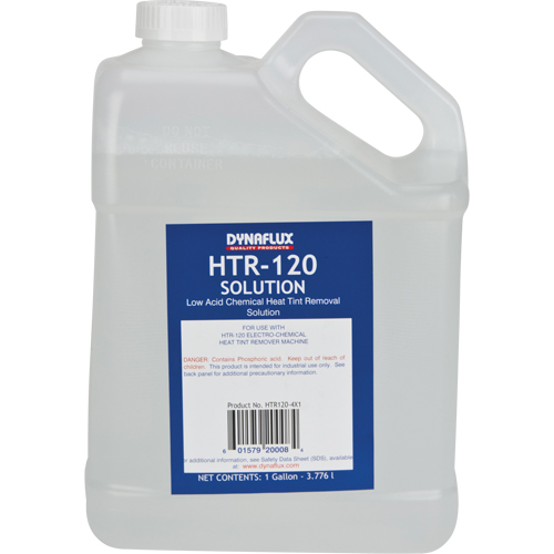 HTR-121 Mild Solution for Heat Tint Removal System Machine, Jug Auto-Cam