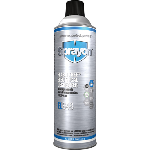 EL848 Flash Free&reg; Electrical Degreaser, Aerosol Can Auto-Cam