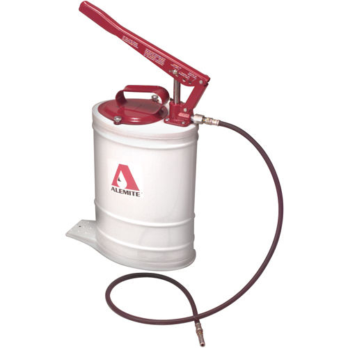 Manual Lubrication Pumps - Multi-Pressure Bucket Pumps, 1/3 oz./Stroke, Cast Iron Auto-Cam