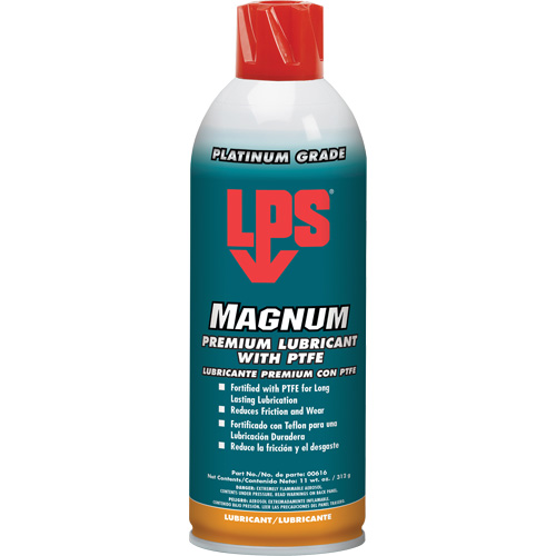 Magnum Premium Lubricant with PTFE, Aerosol Can, 16 oz. Auto-Cam