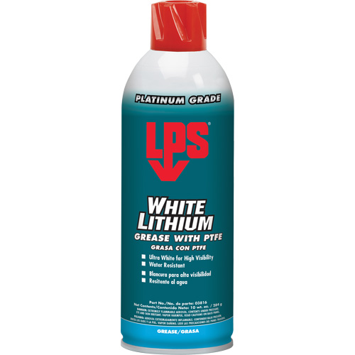 Graisse de Lithium blanche a/PTFE, Canette a&eacute;rosol Auto-Cam