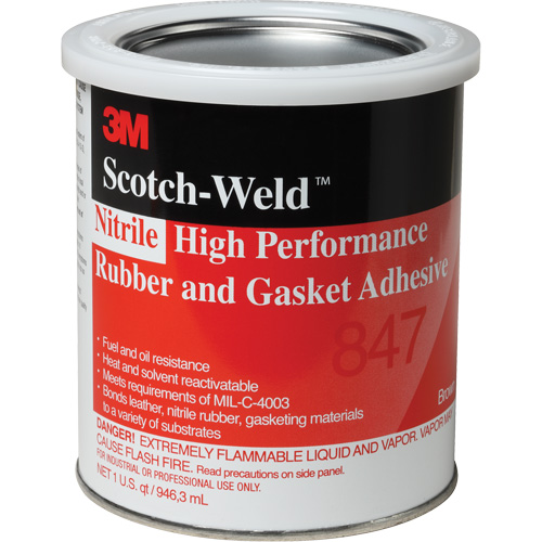 Rubber & Gasket Sealant, Can, Brown Auto-Cam
