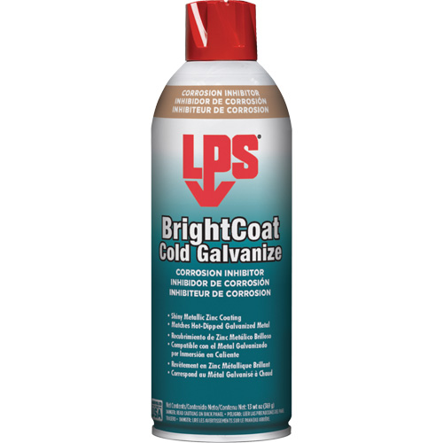 Bright Coat Cold Galvanised Corrosion Inhibitors, Aerosol Can Auto-Cam
