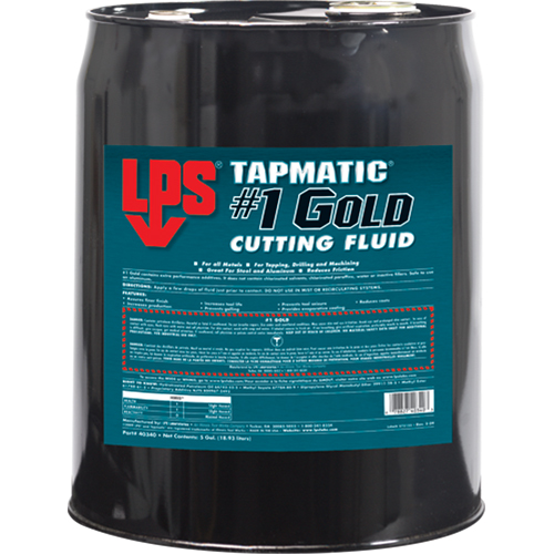 Liquides de coupe # 1 Gold de Tapmatic, 5 gal. Auto-Cam