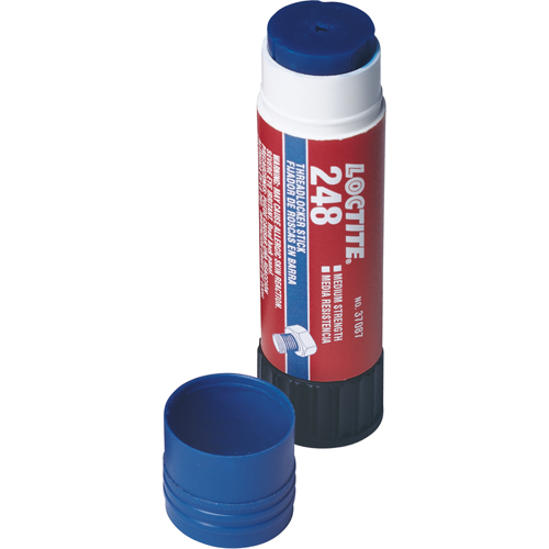 Quickstix Threadlocker 248 , Blue, Medium, 9 g, Stick Auto-Cam