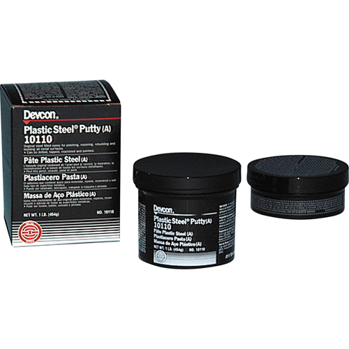 Plastic Steel&reg; 5 Minute&reg; Putty, 1 lb., Tub Auto-Cam