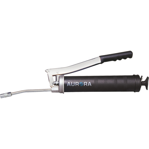 Heavy-Duty Lever Grease Gun, 14 oz Capacity Auto-Cam
