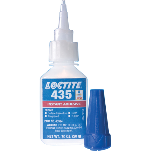 435 Surface Insensitive Instant Adhesive, Clear, Bottle, 20 g Auto-Cam