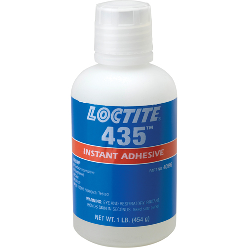435 Surface Insensitive Instant Adhesive, Clear, Bottle, 454 g Auto-Cam