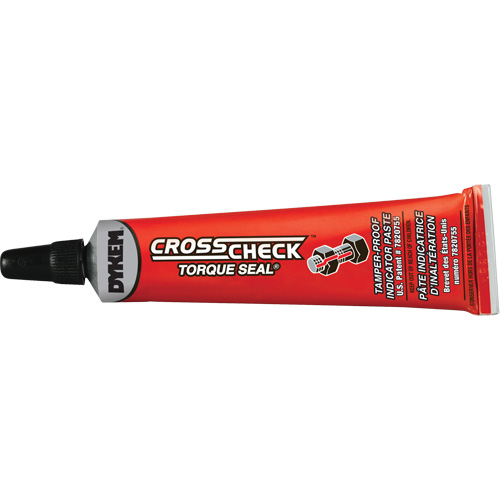 P&acirc;te indicatrice inviolable Cross-Check Torque Seal, 1 oz, Tube, Rouge Auto-Cam