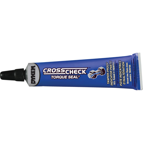 Cross Check Torque Seal&reg; Tamper-Proof Indicator Paste, 1 fl. oz., Tube, Blue Auto-Cam
