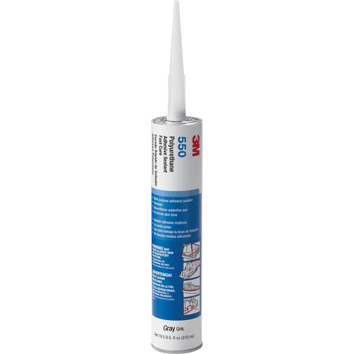 Adh&eacute;sif et produit d'&eacute;tanch&eacute;it&eacute; &agrave; base de polyur&eacute;thane, 310 ml, Gris Auto-Cam