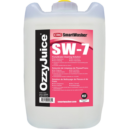 Solution nettoyante SmartWasher OzzyJuice, Cruche Auto-Cam