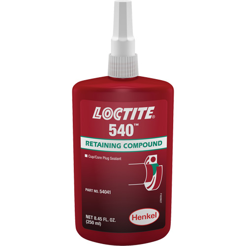 Loctite&reg; 540 Retaining Compound, 250 ml, Bottle, Blue Auto-Cam