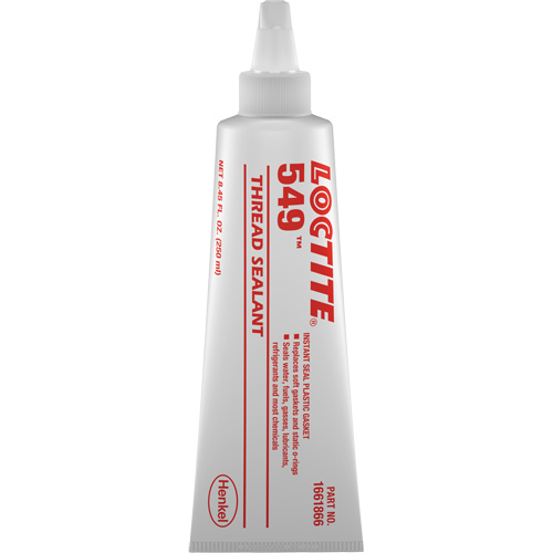 549 Thread Sealant, Tube, 250 ml, -54° C - 149° C/-65° F - 300° F Auto-Cam