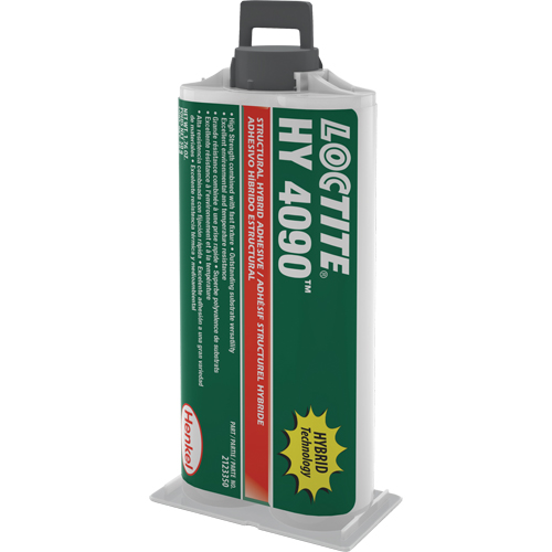 HY 4090 Structural Repair Hybrid Adhesive, Two-Part, Dual Cartridge, 50 g, Off-White Auto-Cam