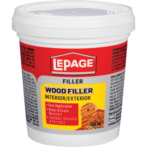 Interior and Exterior Wood Filler, 500 ml Auto-Cam