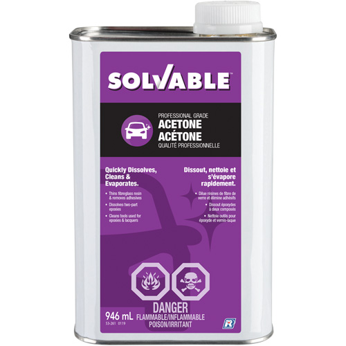 Liquid Acetone, 946 ml Auto-Cam