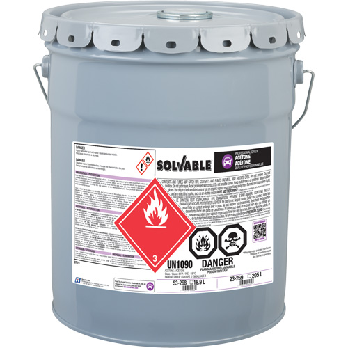 Liquid Acetone, 18.9 L Auto-Cam