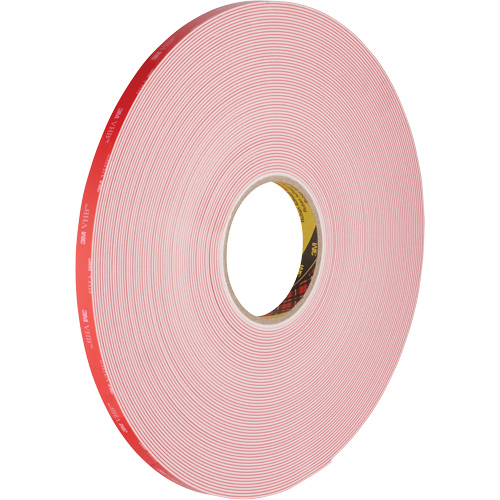 Ruban VHB, 32,9 m (108') lo x 12,7 mm (1/2") la, 62 mils, Acrylique Auto-Cam