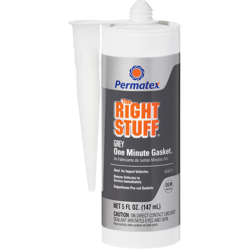 The Right Stuff&reg; Instant Gasket Maker, Cartridge, Grey Auto-Cam