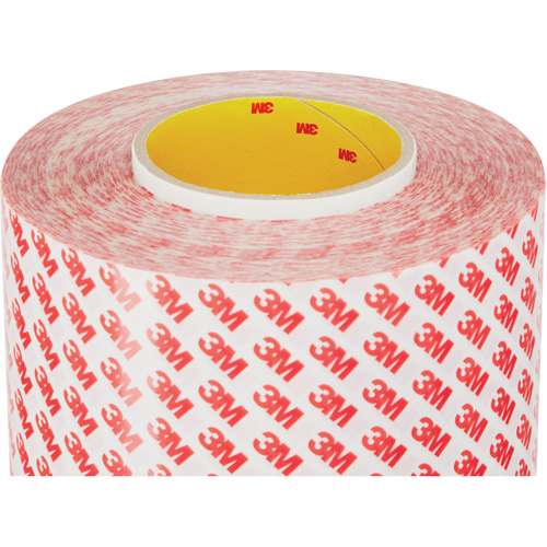 Double-Sided Adhesive Tape, Polyester, 1540 mm (60.62") W x 50 m (164') L, 8 mils Thick Auto-Cam
