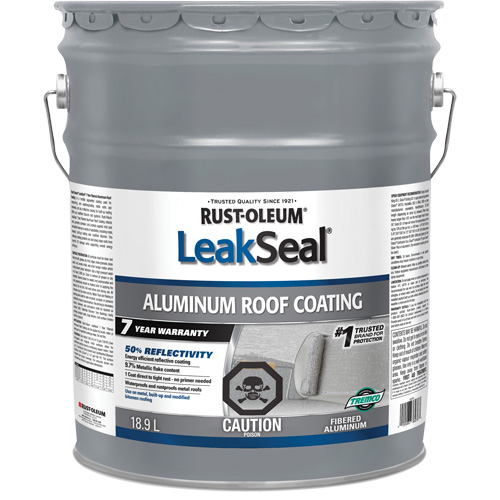 Rev&ecirc;tement de toit en aluminium 7 ans LeakSeal Auto-Cam