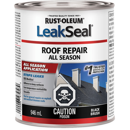 Produit de r&eacute;paration de toiture toutes saisons LeakSeal Auto-Cam