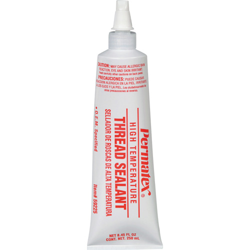 High Temperature Thread Sealant, Tube, 250 ml, -54° C - 204° C/-65° F - 400° F Auto-Cam