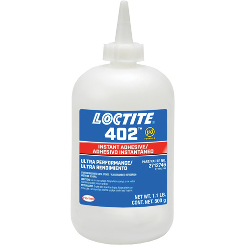 Adh&eacute;sif instantan&eacute; 402, Transparent, Bouteille, 500 g Auto-Cam