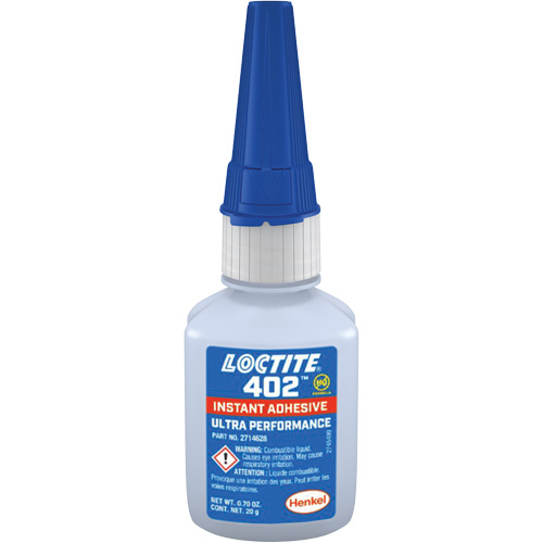 402 Instant Adhesive, Clear, Bottle, 20 g Auto-Cam