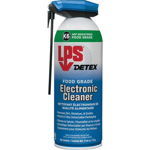 Detex&reg; Food Grade Electronic Cleaner, Aerosol Can Auto-Cam