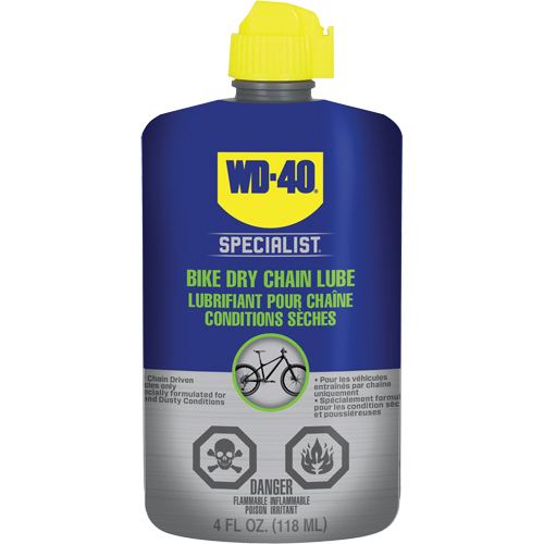 Lubrifiant sec pour chaîne de v&eacute;lo, Bouteille Auto-Cam