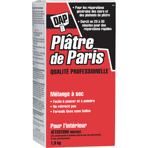 M&eacute;lange sec de pl&acirc;tre de Paris, 2 kg, Boîte Auto-Cam