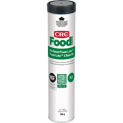 Graisse &agrave; pression extr&ecirc;me Power Lube biosourc&eacute; FoodGrade avec c&eacute;ramique, Cartouche Auto-Cam
