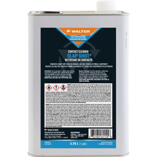 SLAP SHOT Contact Cleaner, Jug Auto-Cam