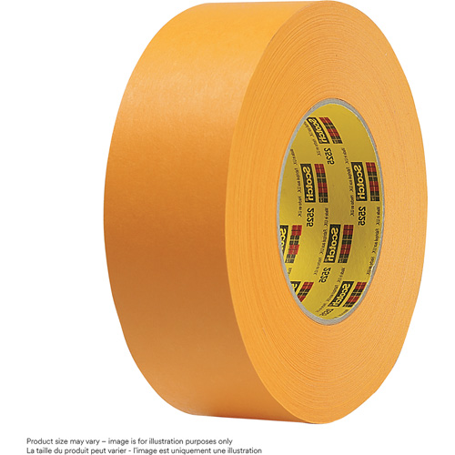 Ruban-cache plat Performance 2525, 72 mm (3") x 55 m (180'), Jaune Auto-Cam