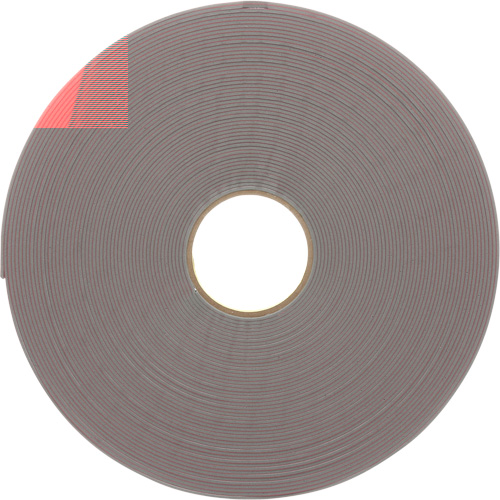 Ruban en mousse acrylique VHB, 20,3 mm (4/5") la x 32,9 m (108') lo, 90 mils &eacute;pais Auto-Cam