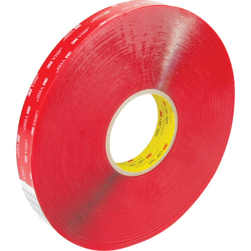 4910 Foam Tape, 33 m (108') L x 25.4 mm (1") W, 40 mils, Acrylic Auto-Cam