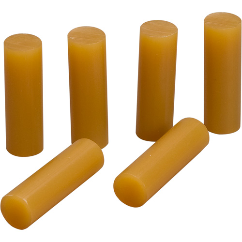 Hot Melt Adhesive, 5/8" Dia. x 2" L, Amber Auto-Cam
