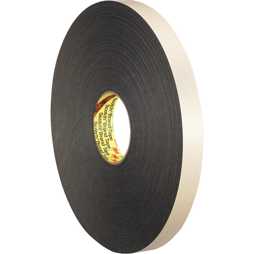 Ruban double face en mousse, 33 m (108') lo x 12,7 mm (1/2") la, 62 mils, Poly&eacute;thyl&egrave;ne Auto-Cam