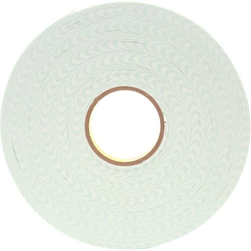 Double-Coated Urethane Foam Tape, 33 m (108') L x 25.4 mm (1") W, 62.5 mils, Urethane Auto-Cam