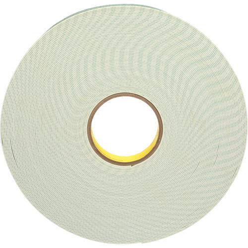 Double-Coated Foam Tape, 33 m (108') L x 25.4 mm (1") W, 62 mils, Urethane Auto-Cam
