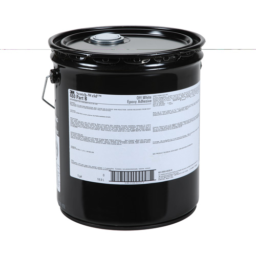 Scotch-Weld Adhesive, 5 gal., Pail, Two-Part, Off-White Auto-Cam
