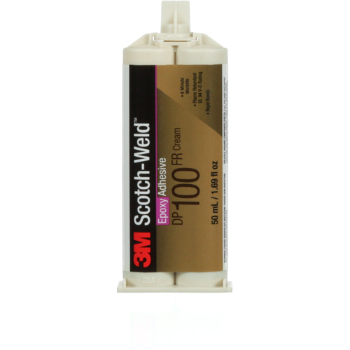 Scotch-Weld Adhesive, 1.7 fl. oz., Cartridge, Two-Part, Off-White Auto-Cam