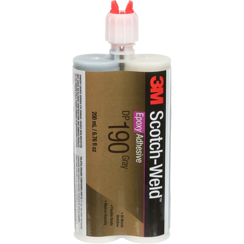 Scotch-Weld Adhesive, 200 ml, Cartridge, Two-Part, Grey Auto-Cam