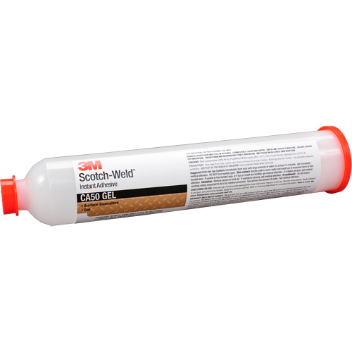 Scotch-Weld Instant Adhesive CA50 Gel, Clear, Tube, 200 g Auto-Cam