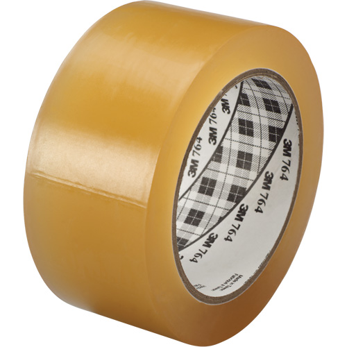 Ruban en vinyle pour travaux g&eacute;n&eacute;raux 764, 25,4 mm (1") la x 32,9 m (108') lo, 5 mils, Transparent Auto-Cam