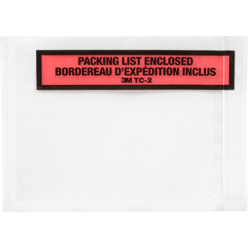 Packing List Envelope, 5-1/2" L x 4-1/2" W, Endloading Style Auto-Cam